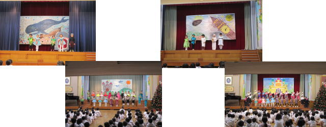霞ヶ丘幼稚園クリスマス発表会